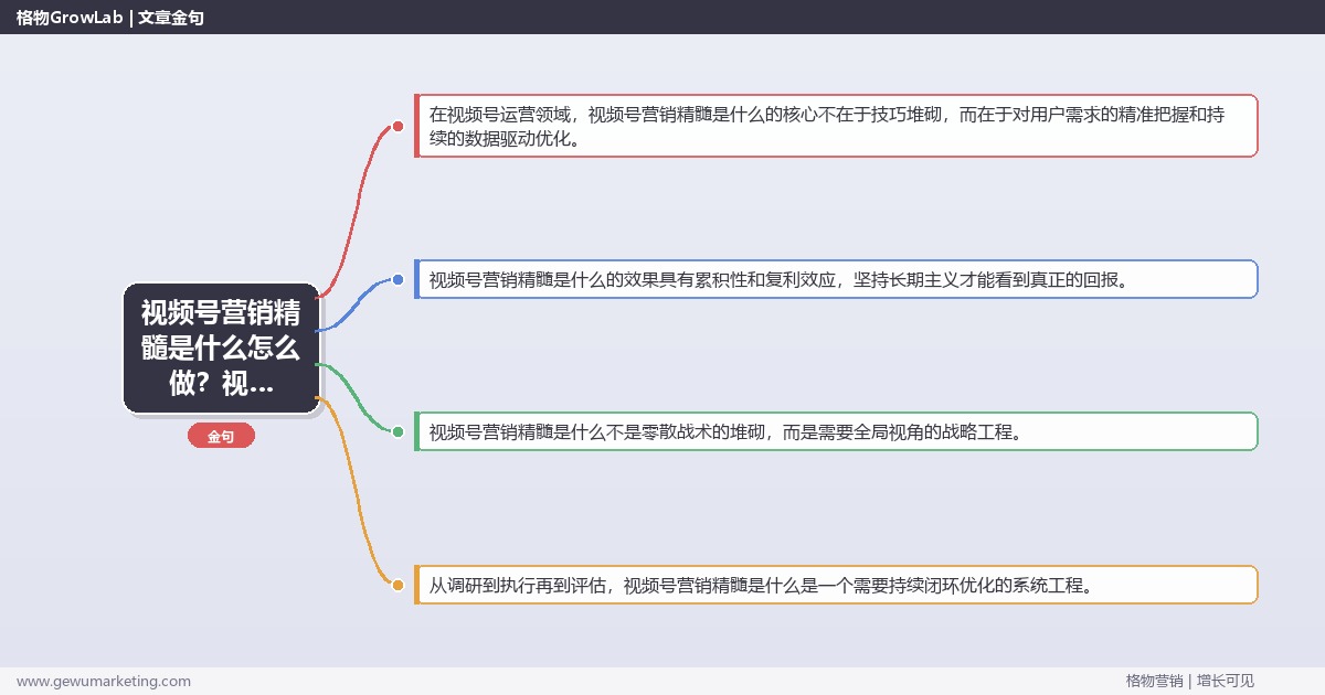 视频号营销精髓是什么怎么做？视频号运营专家详细解答
