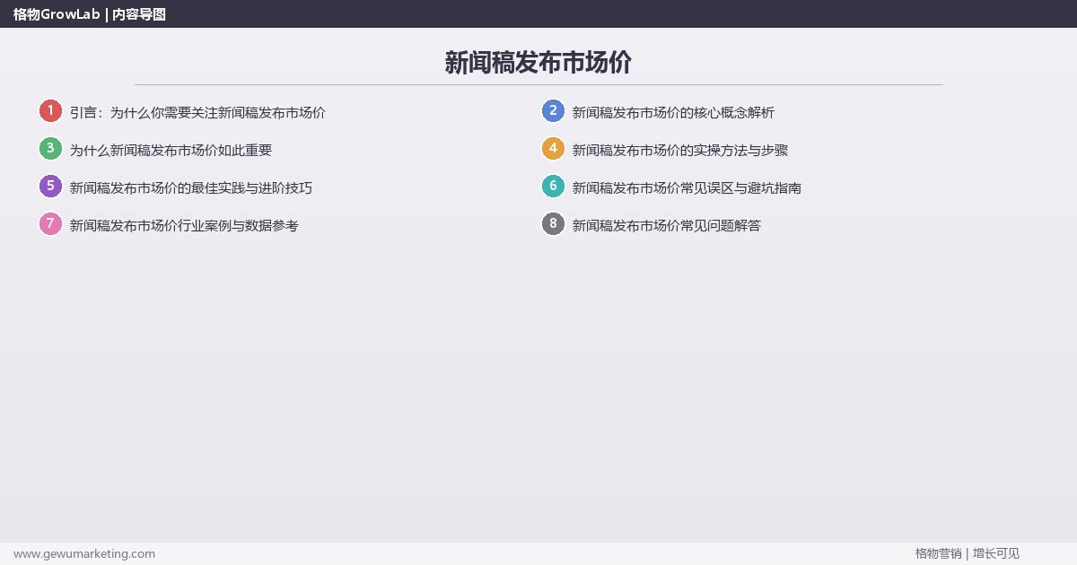 新闻稿发布市场价：分析新闻稿发布的市场行情完整指南