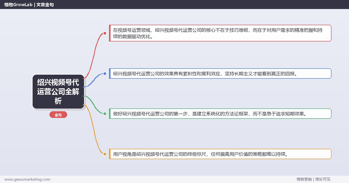 绍兴视频号代运营公司全解析：从策略到落地的系统方法
