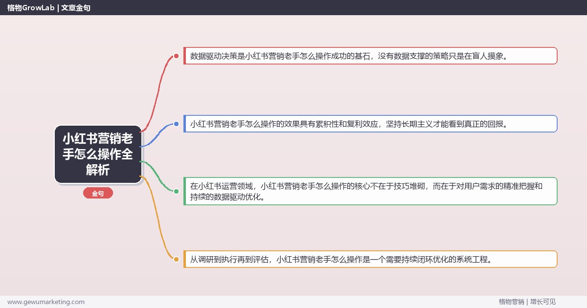 小红书营销老手怎么操作全解析：从策略到落地的系统方法
