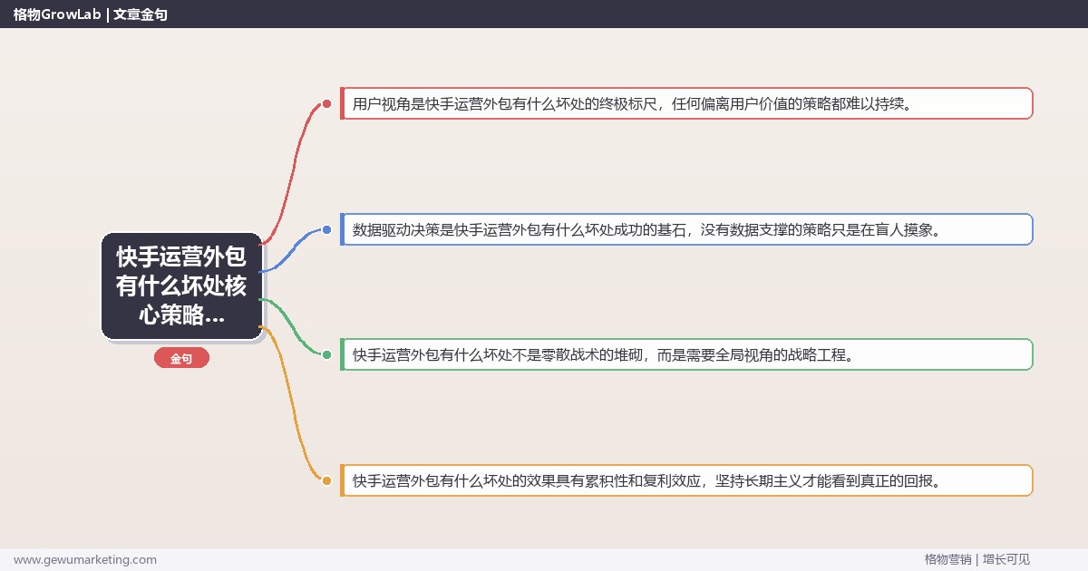 2026年快手运营外包有什么坏处核心策略与实操方法