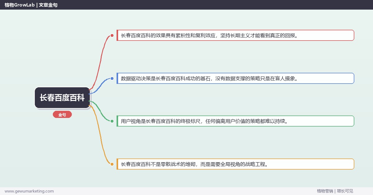 长春百度百科：提供长春地区百度百科市场概况完整指南