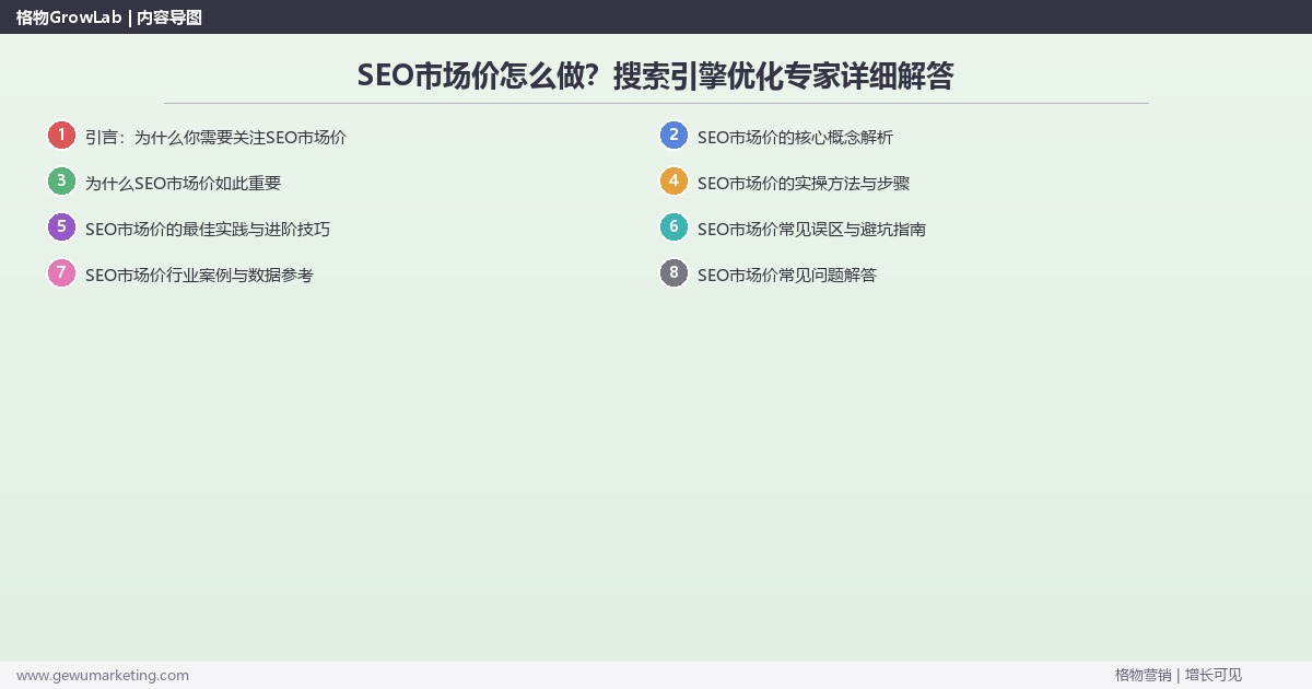 SEO市场价怎么做？搜索引擎优化专家详细解答