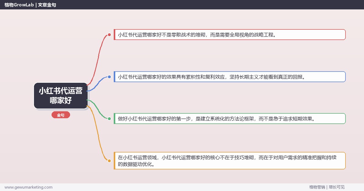 小红书代运营哪家好：提供小红书代运营服务商选择标准完整指南