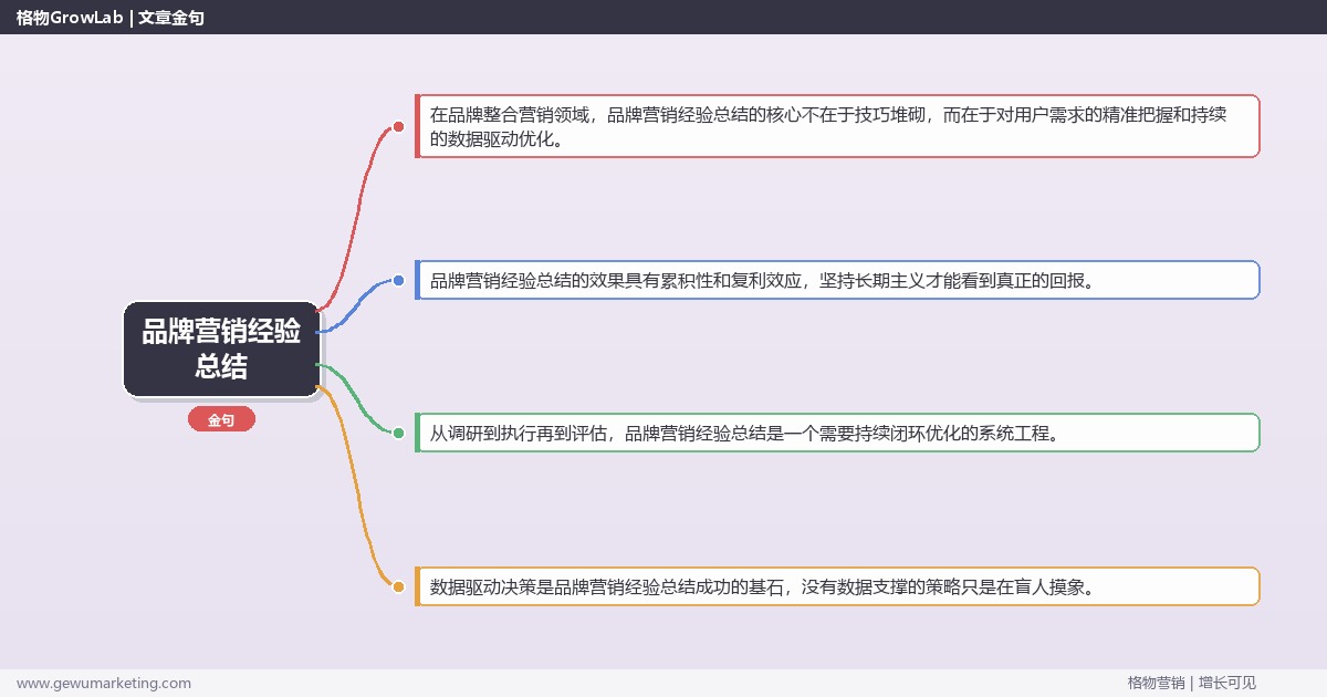 品牌营销经验总结：提炼品牌营销经验教训完整指南