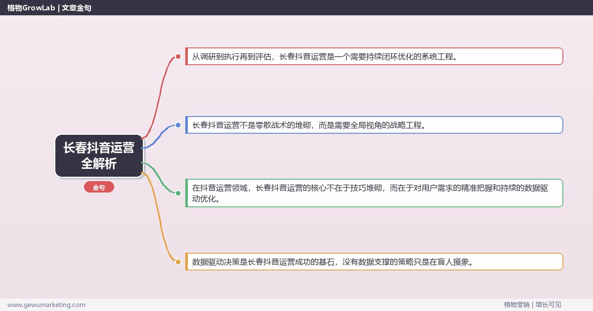 长春抖音运营全解析：从策略到落地的系统方法