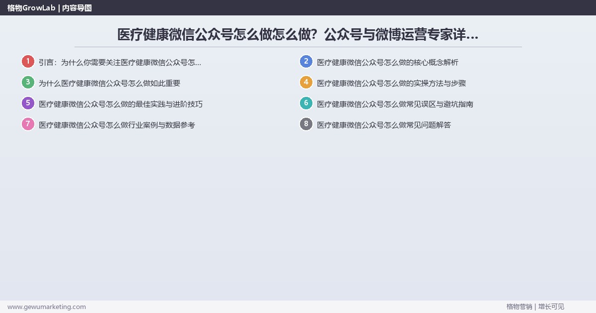 医疗健康微信公众号怎么做怎么做?公众号与微博运营专家详细解答 医疗健康微信公众号怎么做怎么做?公众号与微博运营专家详细解答
