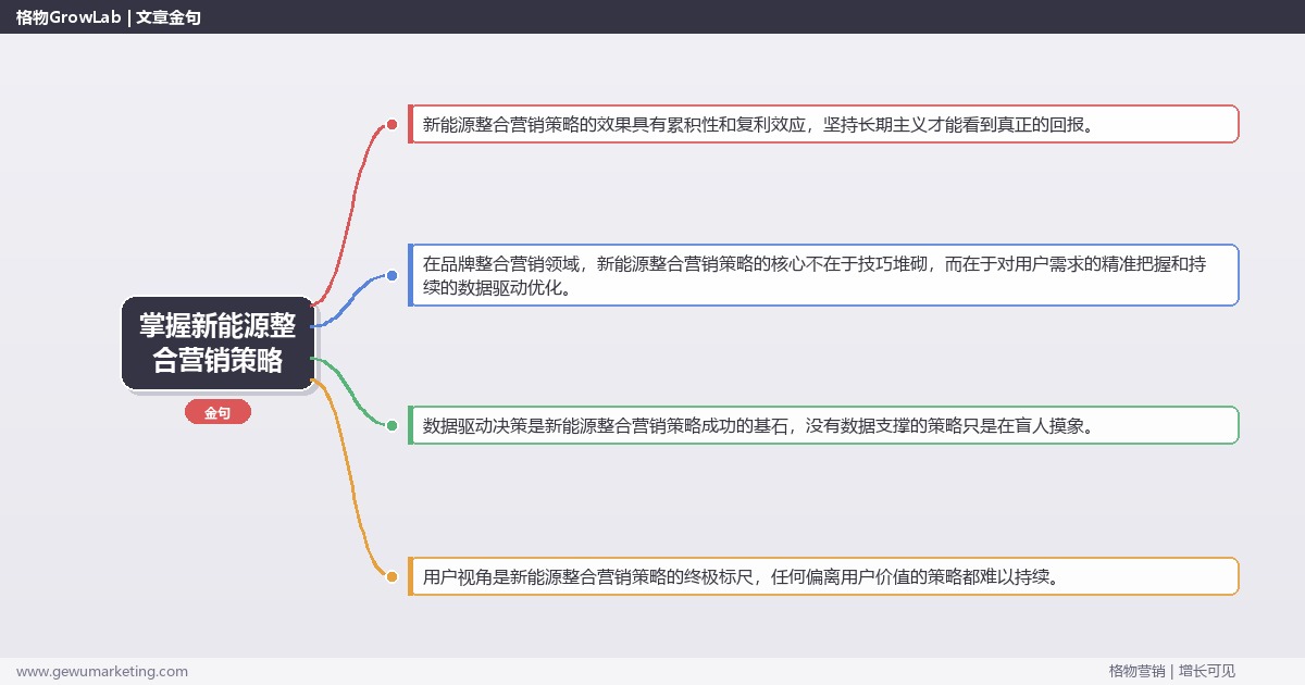 掌握新能源整合营销策略：制定新能源行业整合营销策略的系统性方法