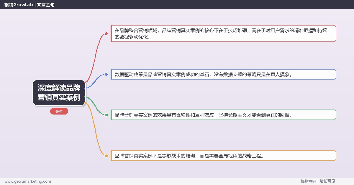 深度解读品牌营销真实案例：展示品牌营销真实案例关键要点