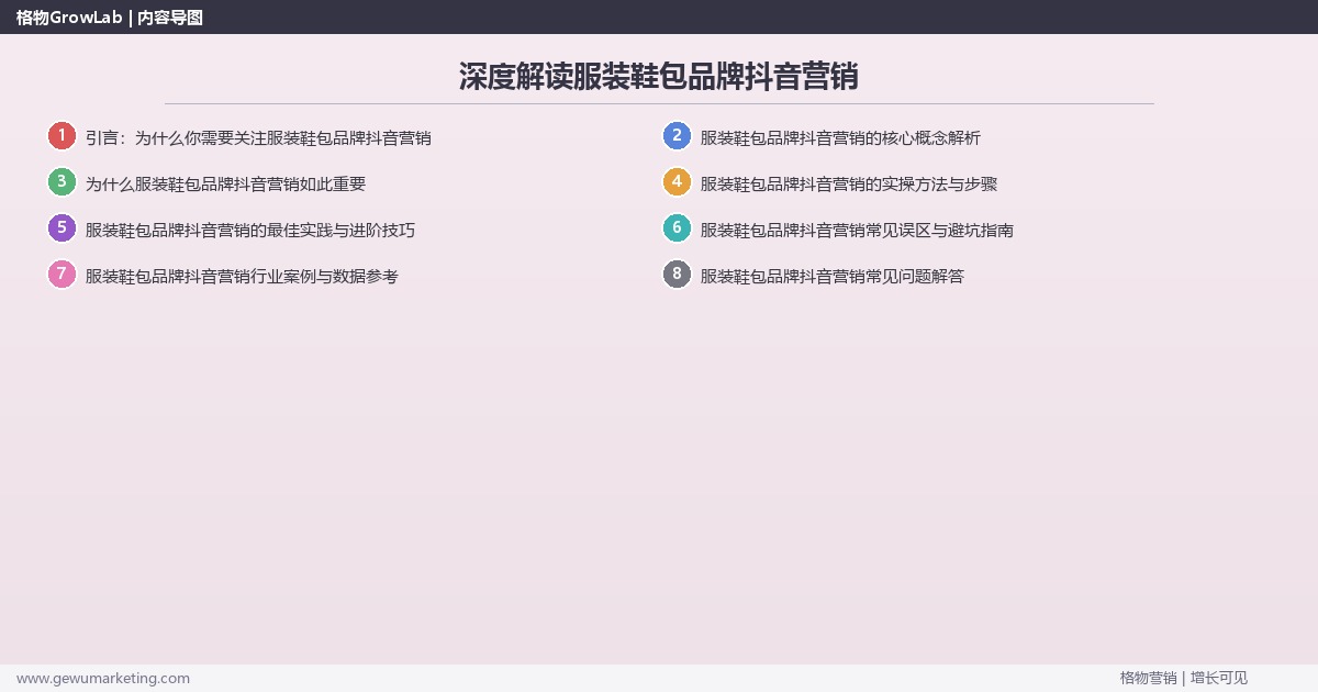 深度解读服装鞋包品牌抖音营销:讲解服装鞋包品牌抖音营销方法关键要点 深度解读服装鞋包品牌抖音营销:讲解服装鞋包品牌抖音营销方法关键要点