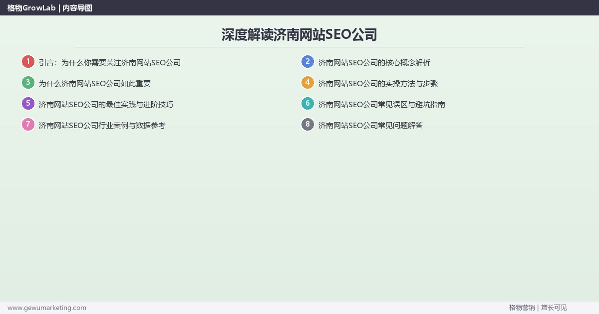 深度解读济南网站SEO公司：盘点济南地区网站SEO公司关键要点