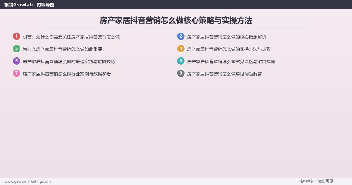 2026年房产家居抖音营销怎么做核心策略与实操方法