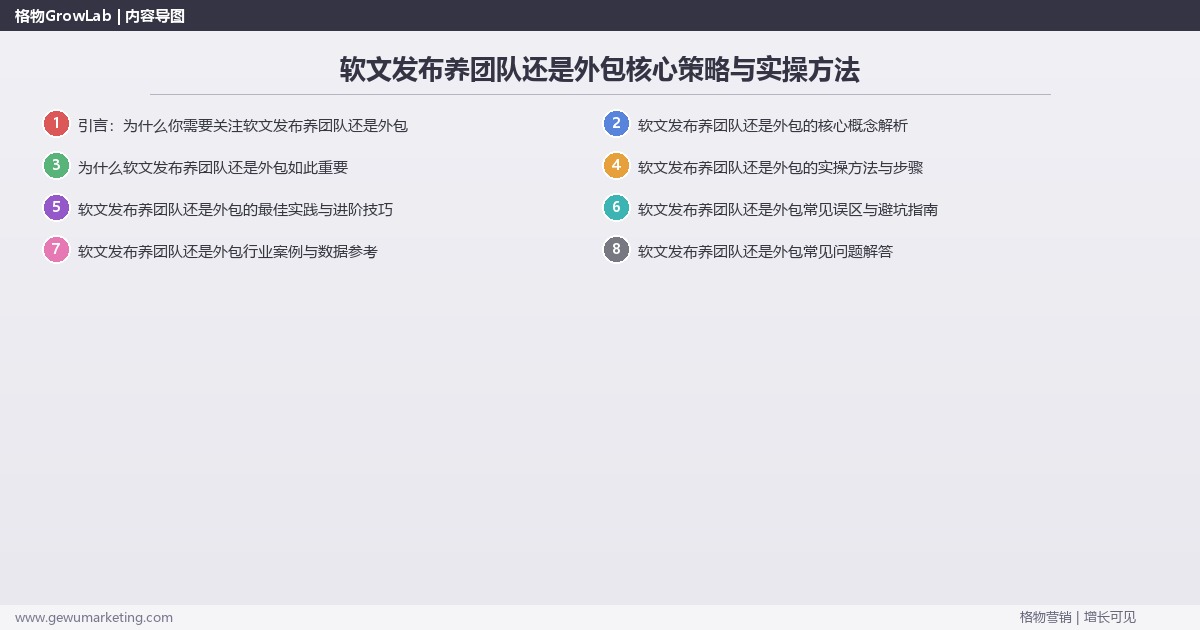 2026年软文发布养团队还是外包核心策略与实操方法