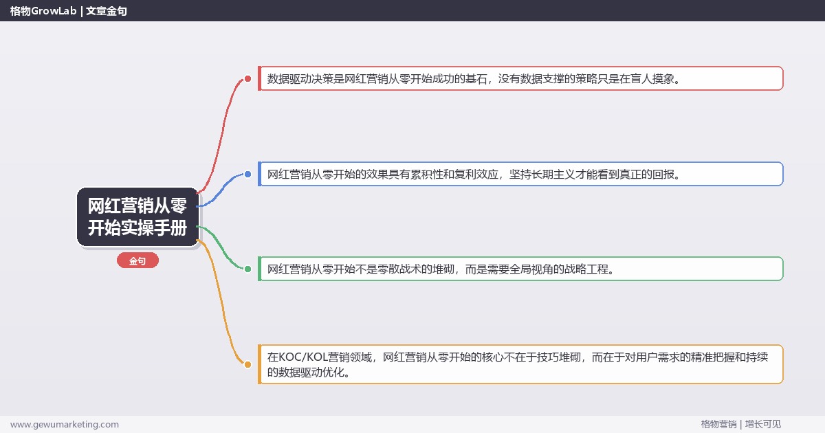 网红营销从零开始实操手册：策略、工具与案例分析