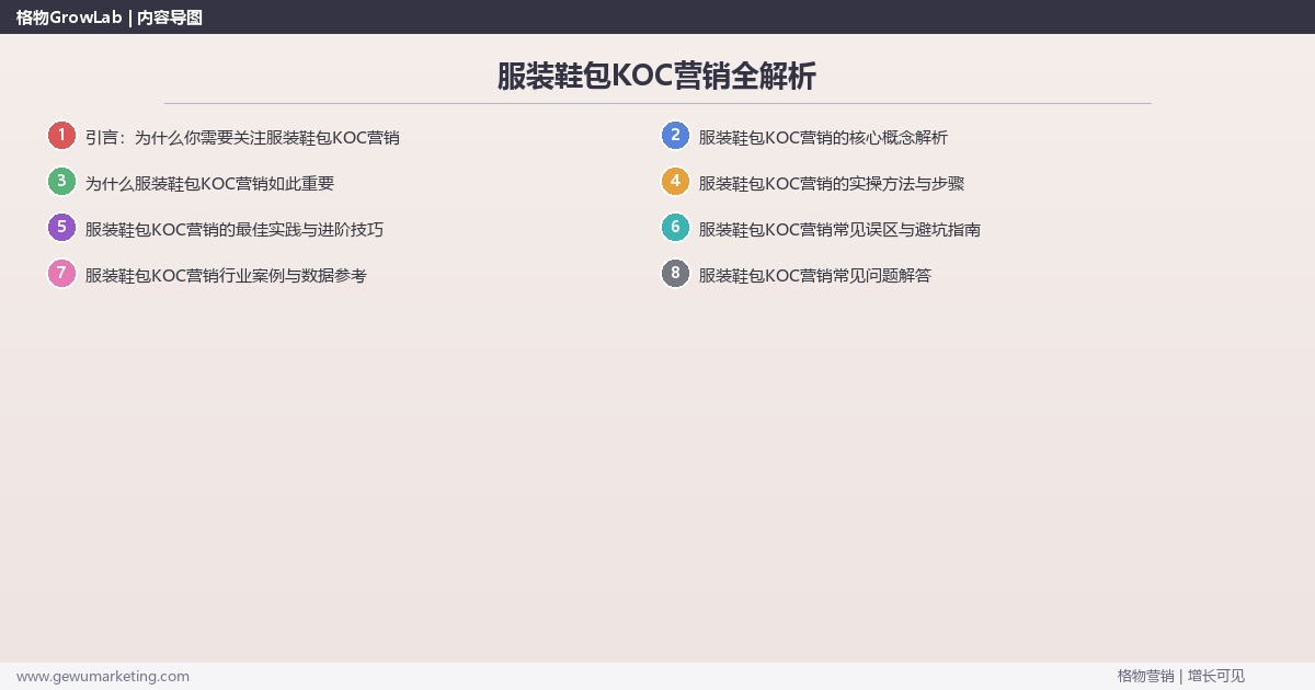 服装鞋包KOC营销全解析：从策略到落地的系统方法