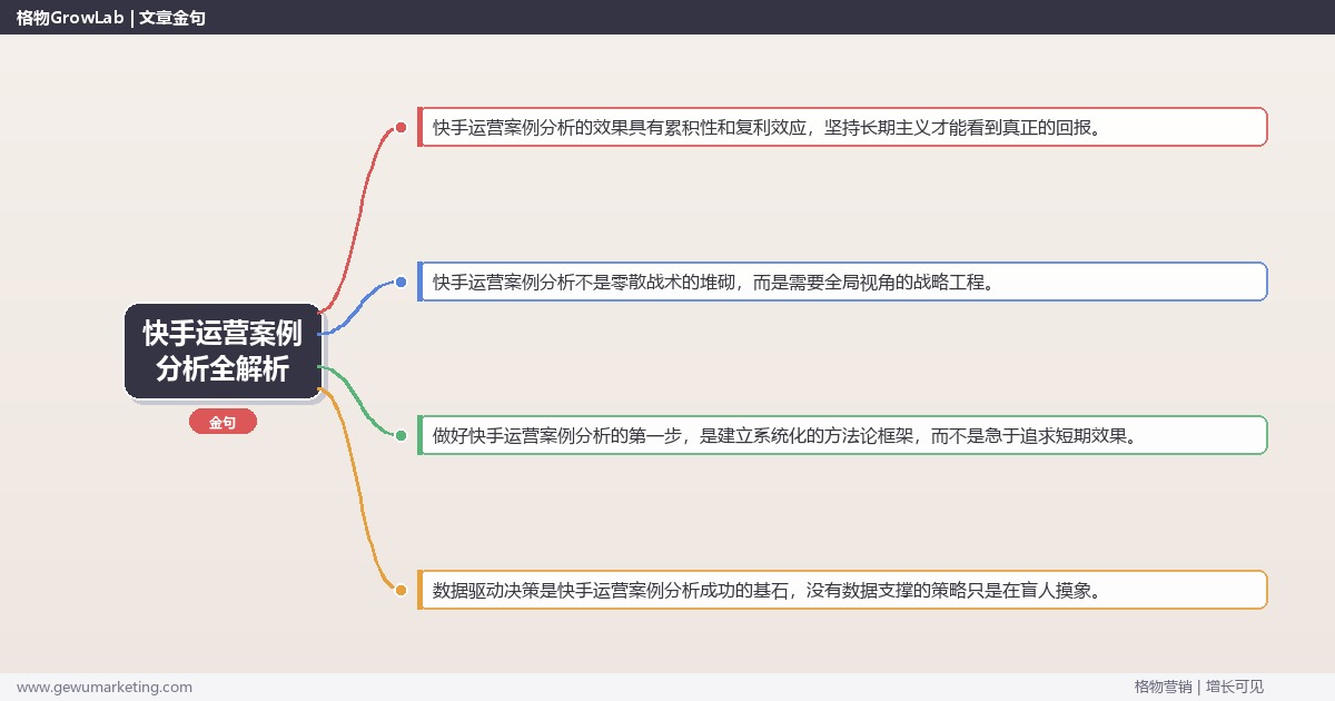 快手运营案例分析全解析：从策略到落地的系统方法